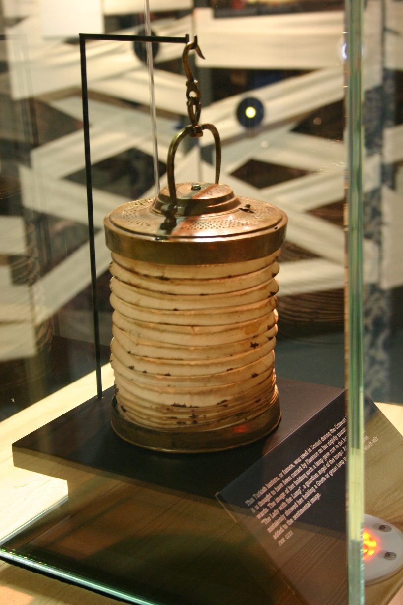 Turkish Lantern, Florence Nightingale Museum, St Thomas' Hospital, London (87).JPG